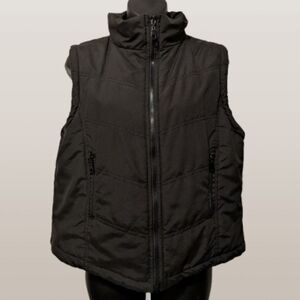 D.N. Club Black Quilted Puffer Vest - Large